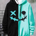 Cotton Printed Full Sleeves Mens Hoodie